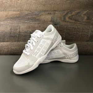 Varsity White Athletic Shoes